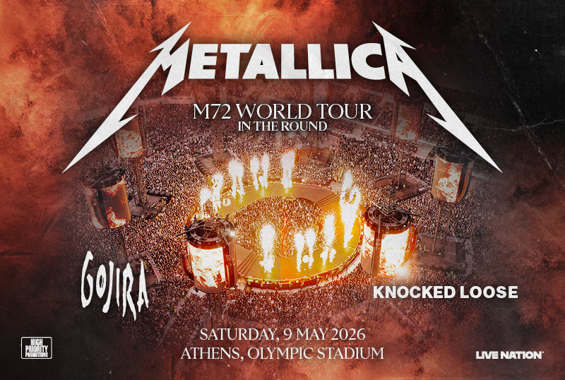METALLICA M72 WORLD TOUR athens